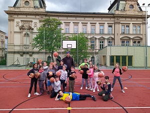 Kroužek basketbalu Sokol Vyšehrad - zdarma