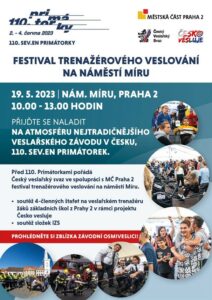 Leták - Festival trenažérového veslování