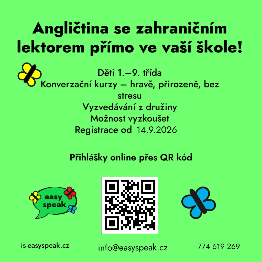 Kroužek angličtina EasySpeak 2026